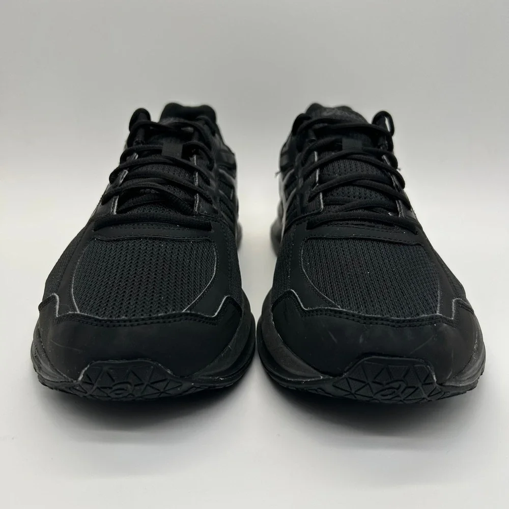 Asics Jolt Shoes Mens 12 4E Extra Wide Black Running Sneakers T7K4N Athletic Gym